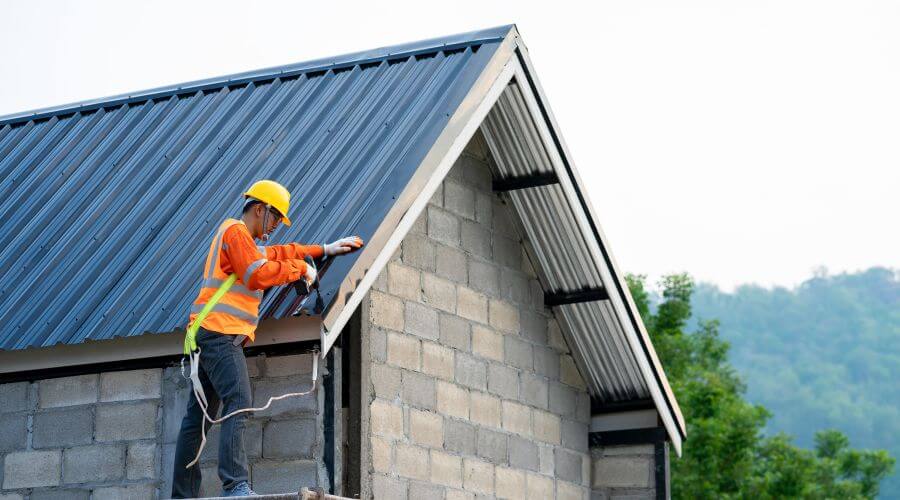 Professional metal roof installation in Summerfield, TX